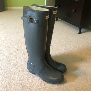 Original gloss tall Hunter rainboots